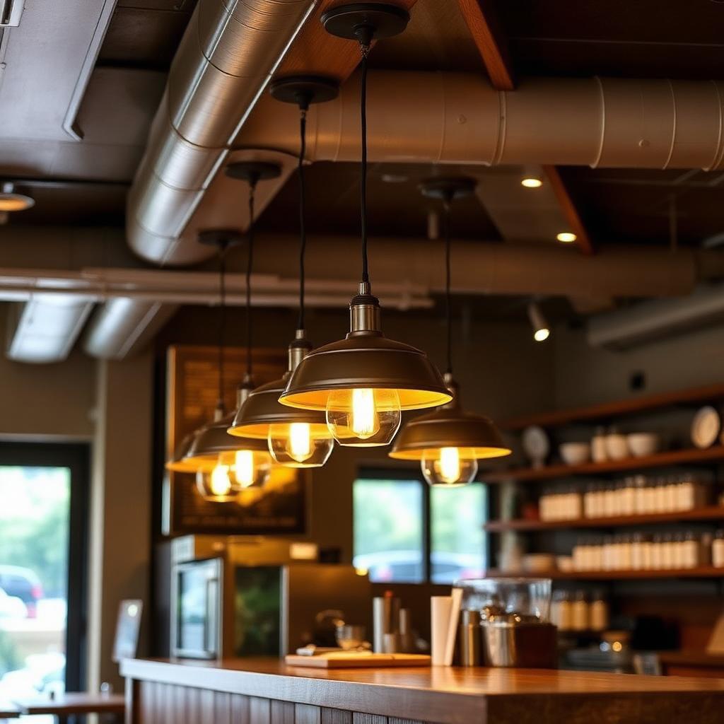 Éclairage restaurant